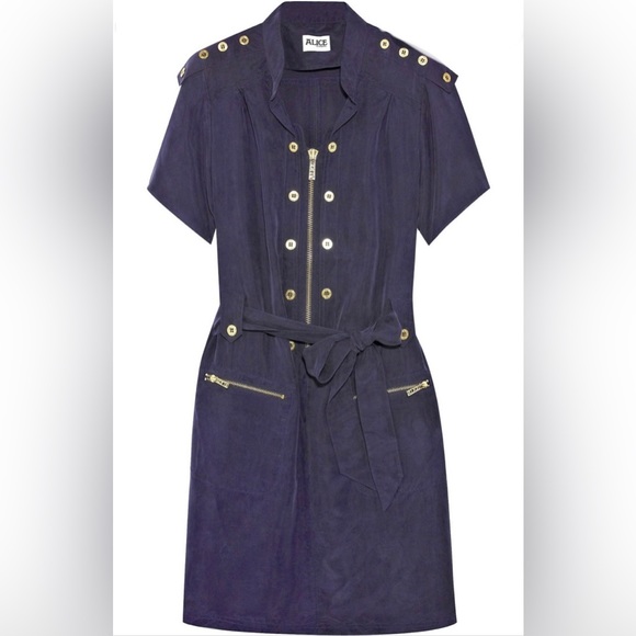 NWT ALICE By Temperley Mini Alva Dress Size 8 - Picture 2 of 12